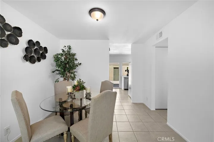 Formal dining area