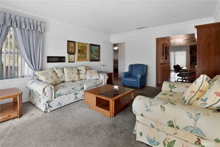 Living room - angle from the front door