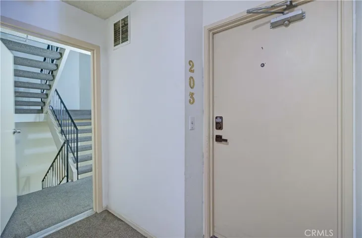Convenient location in building right next to exit to garages
