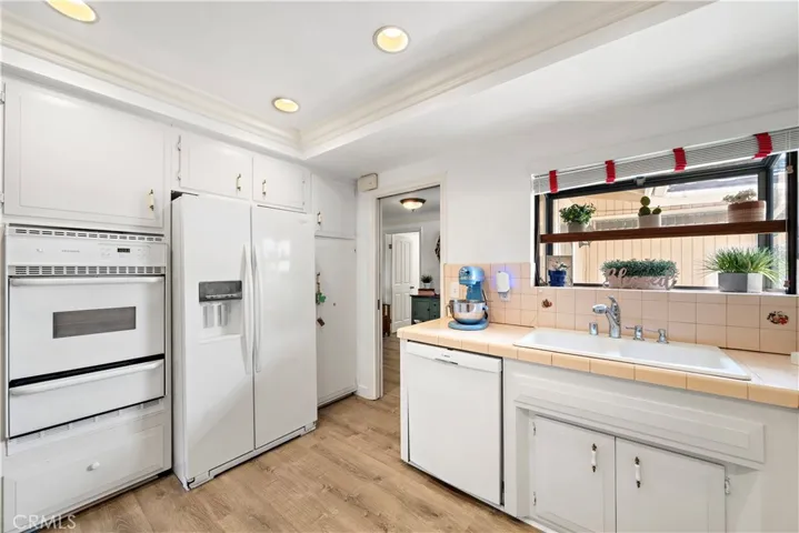 kitchen featuring a garden window