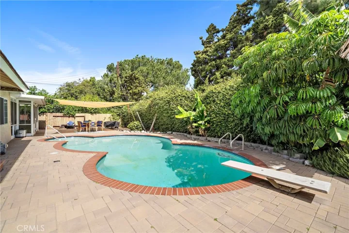 a diving board