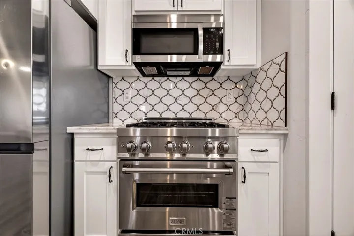 up-graded appliances