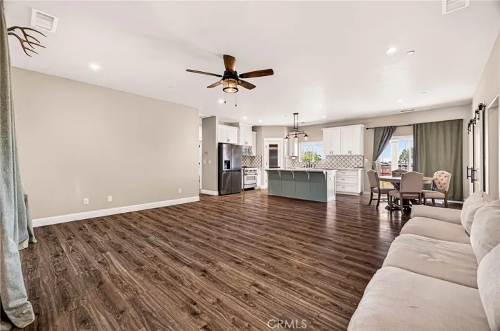 open floor plan