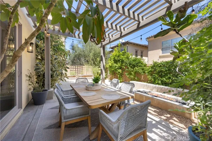 Covered outdoor space.