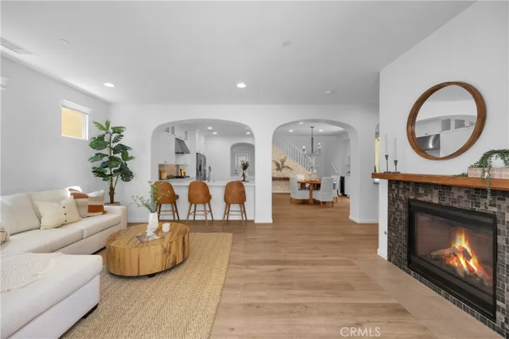 Designer Faced FirePlace.