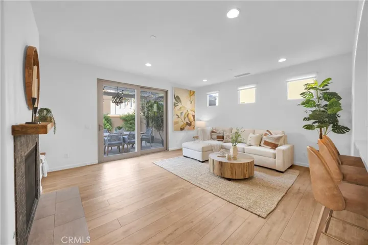 Living Room with Tons of Natural Lighting