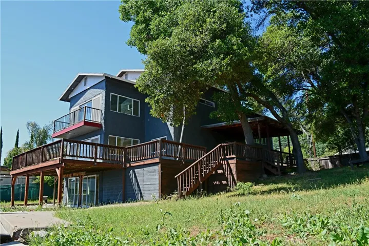 View of house from back