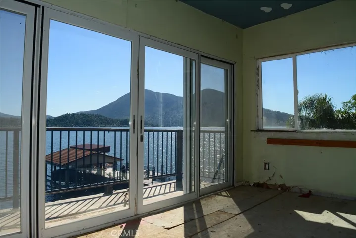 Large sliding door in master bedroom. lead to a balcony.