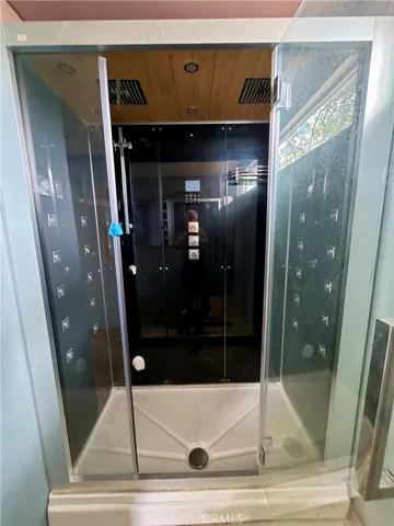 steem shower in master bathroom
