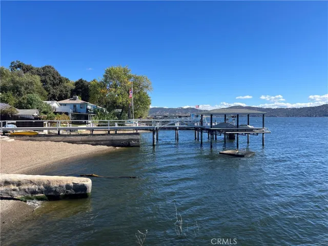 View looking east from the dock