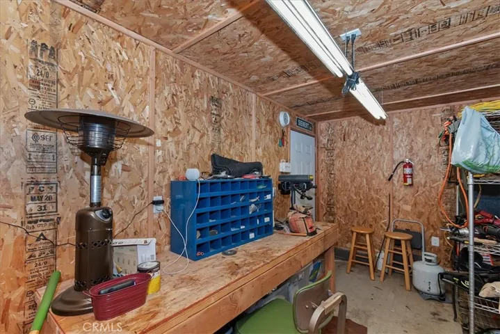 Workshop area - lower level