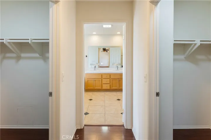 Primary Suite with 2 walk-in closets