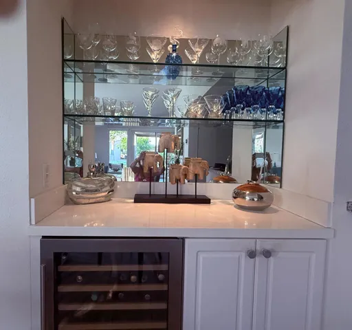 bar area