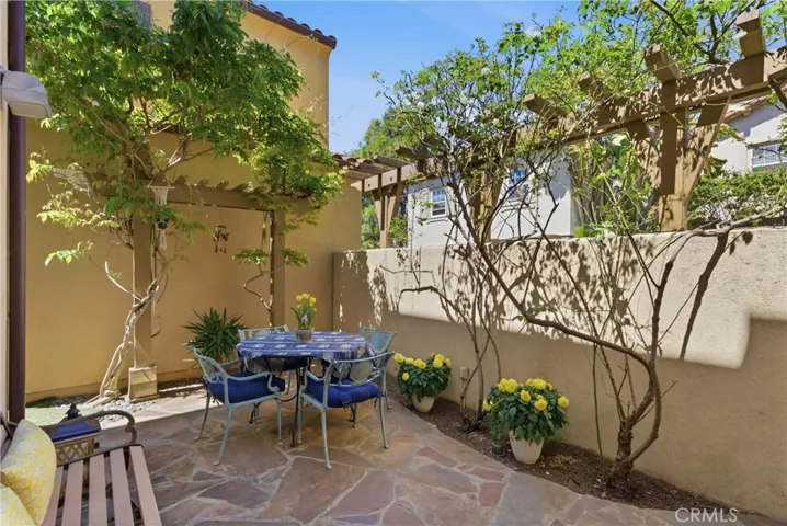 Private patio perfect for entertaining.