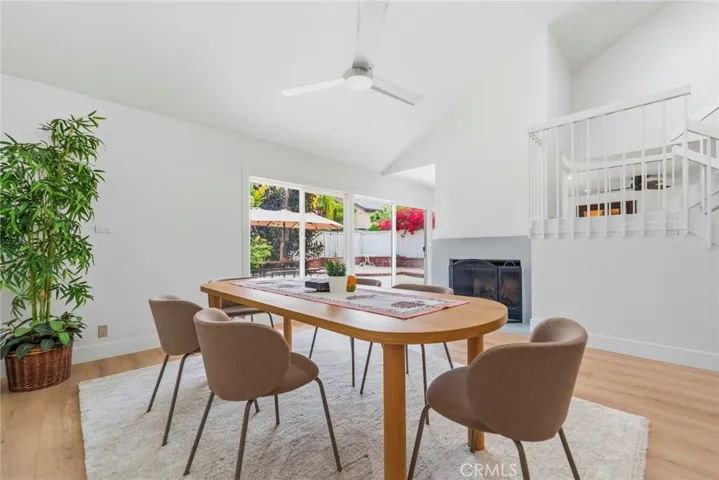 High Valuted Dining Room/Family Room