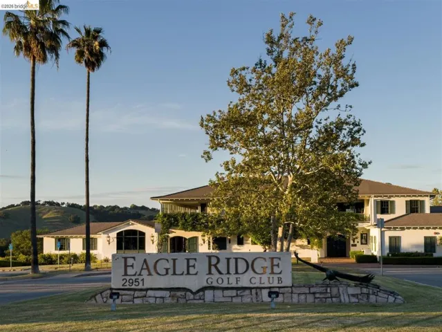 Community sign with a yard