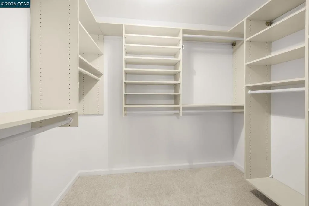 Primary closet