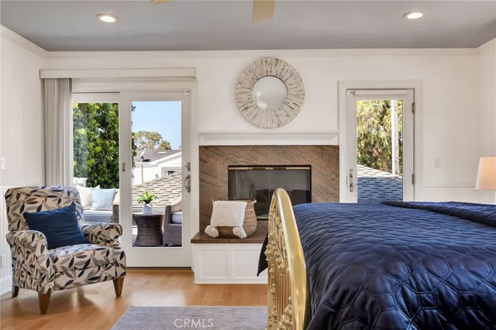 Fireplace in Primary Bedroom