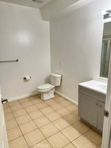 Hallway bathroom