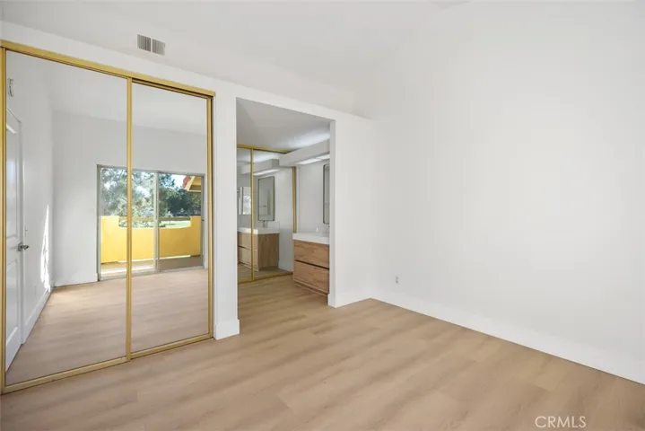 Back inside with 1 of TWO closets