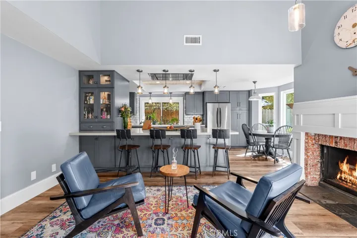 Family Room & Kitchen