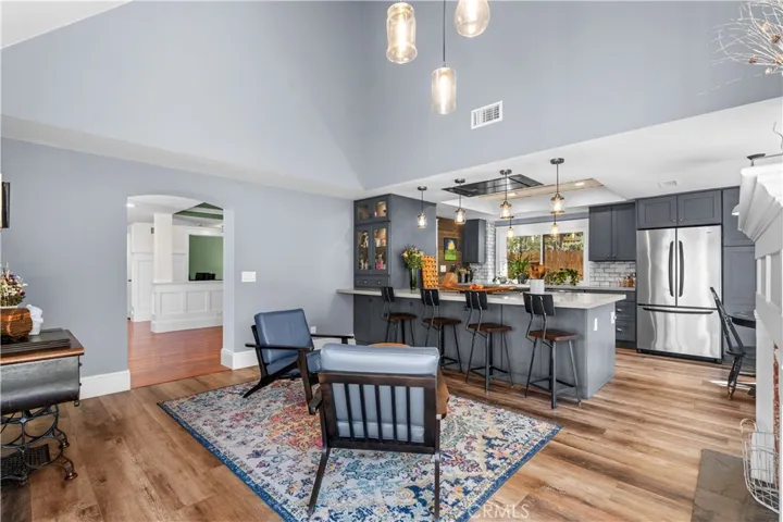 Family Room & Kitchen