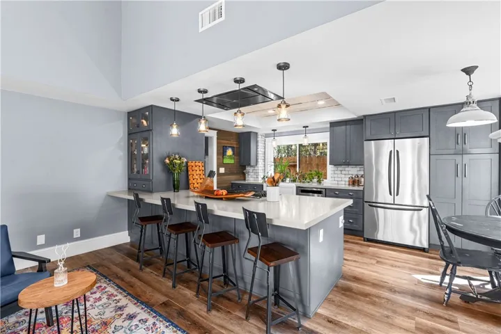 Family Room & Kitchen