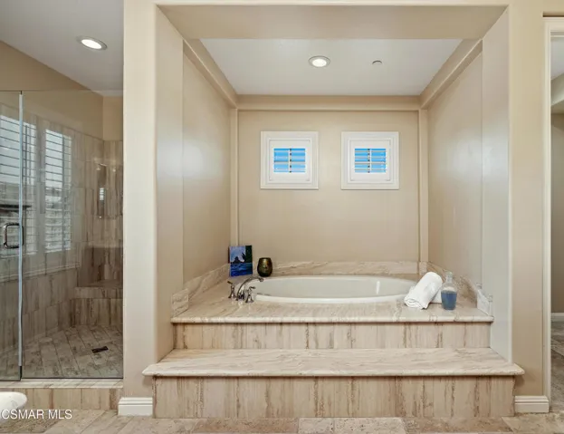 Primary Tub and Shower