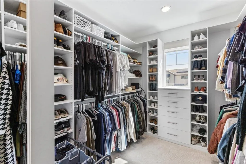 Primary Walk in Closet