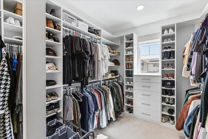 Primary Walk in Closet