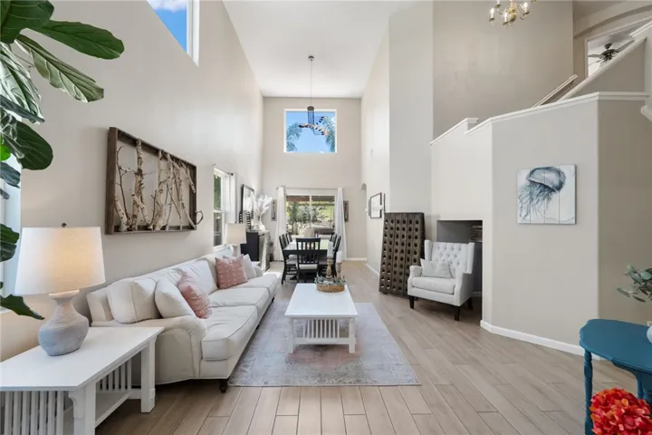 Formal living room and dining room