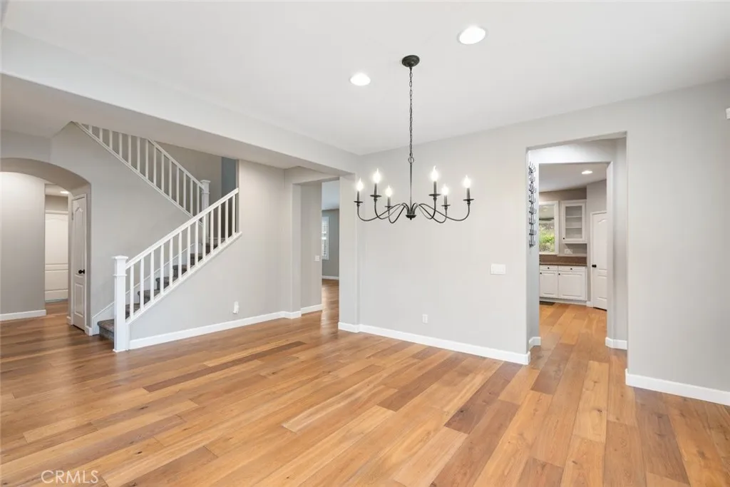 Formal dining room.