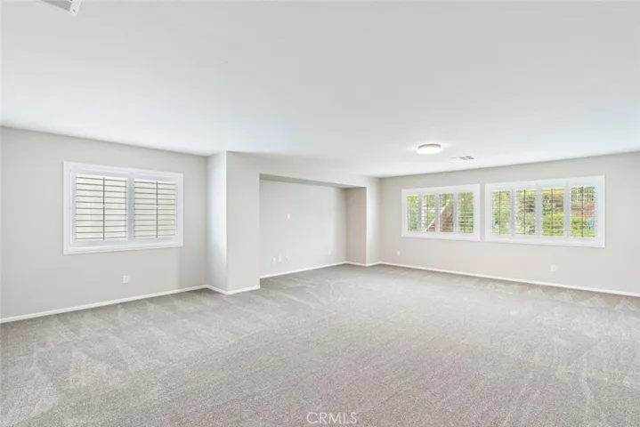 Upstairs massive bonus room.
