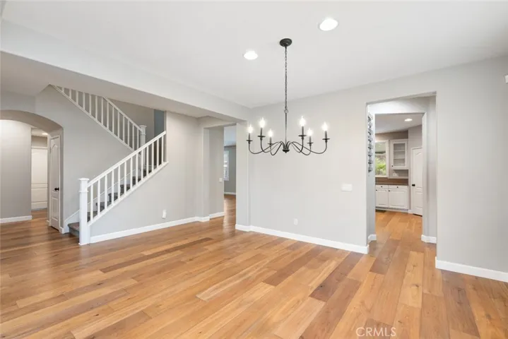 Formal dining room.