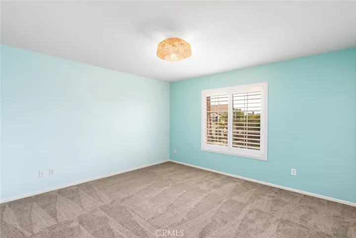 Upstairs Bedroom 4. Connects to Jack and Jill bathroom 3.