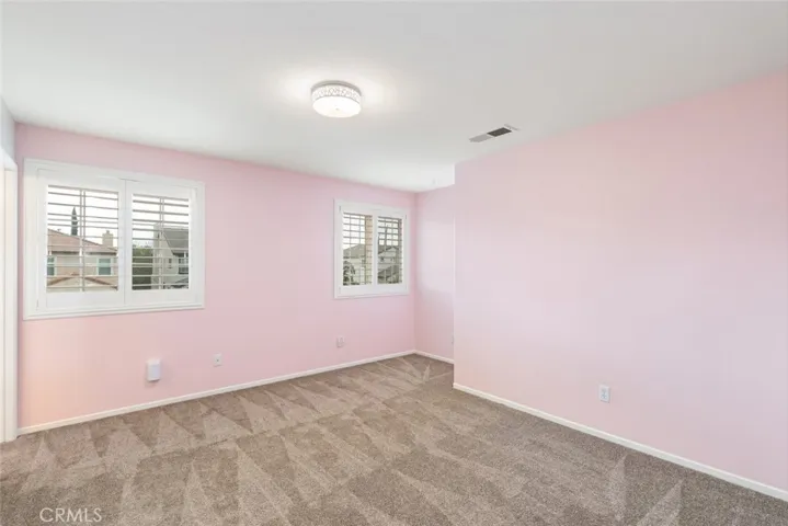Upstairs Bedroom 3. Connects to Jack and Jill bathroom 3