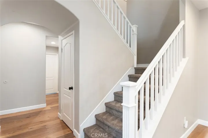 Stairs.