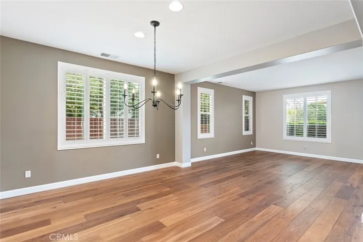 Formal dining room. Formal living room.