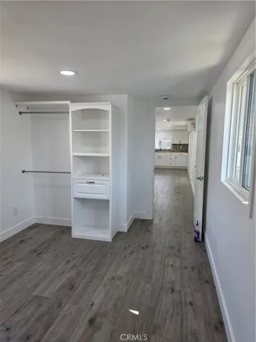 CLOSET AND HALLWAY VIEW