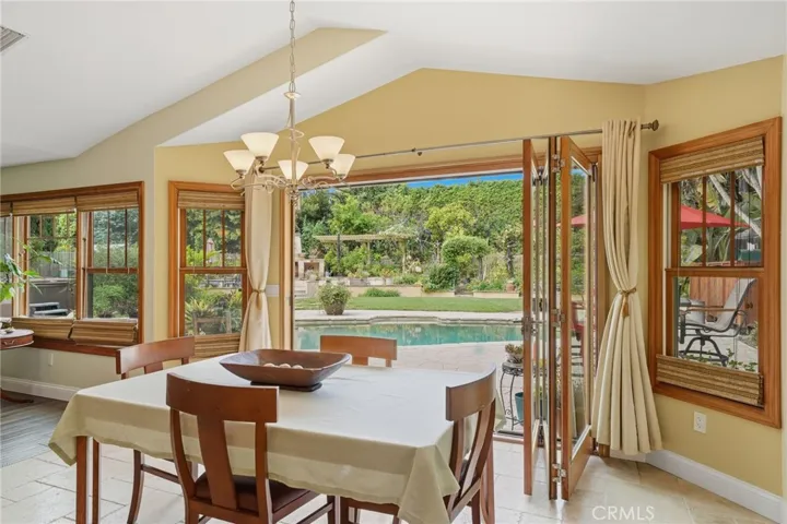 9' Tri-fold cantina door.