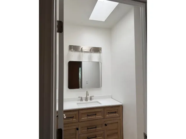 Primary Bathroom with Skylight