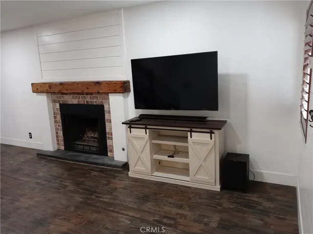 Gas Fireplace in Living Room
