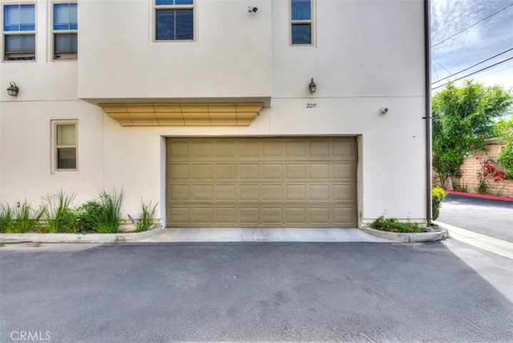 Attached two car garage with direct access