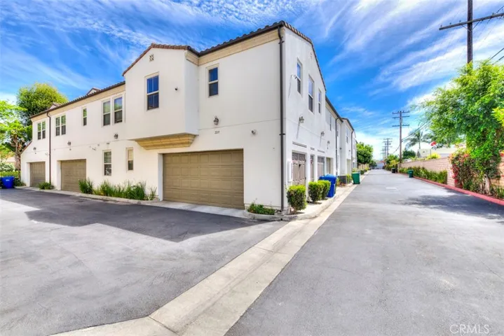View of your garage accessed through automatic gates
