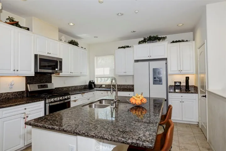 Entertainer's kitchen with massive island