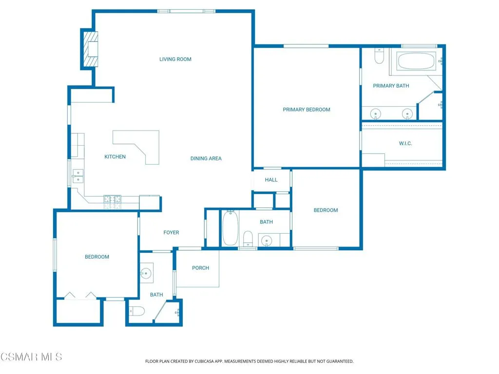 2D Floor Plan for 23805 Mobile Street
