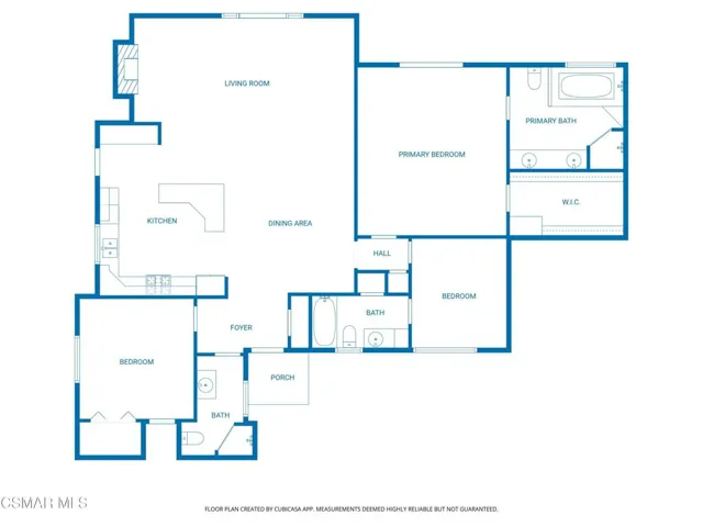 2D Floor Plan for 23805 Mobile Street
