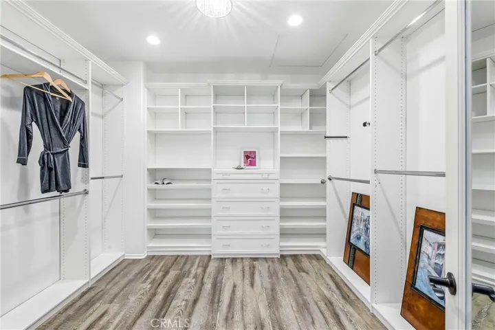 Master Walk-in Closet with Built-ins