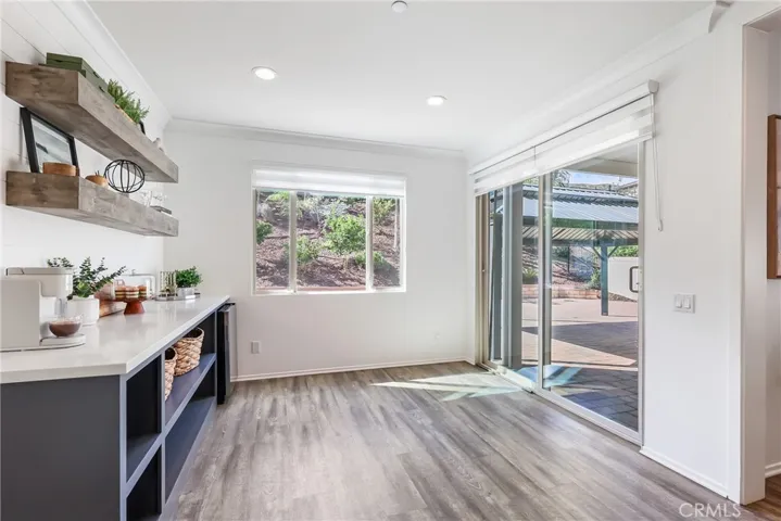 Eat-in Breakfast Area with Custom Built-ins