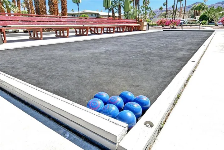 DB Lawn Bowling CLOSE UP